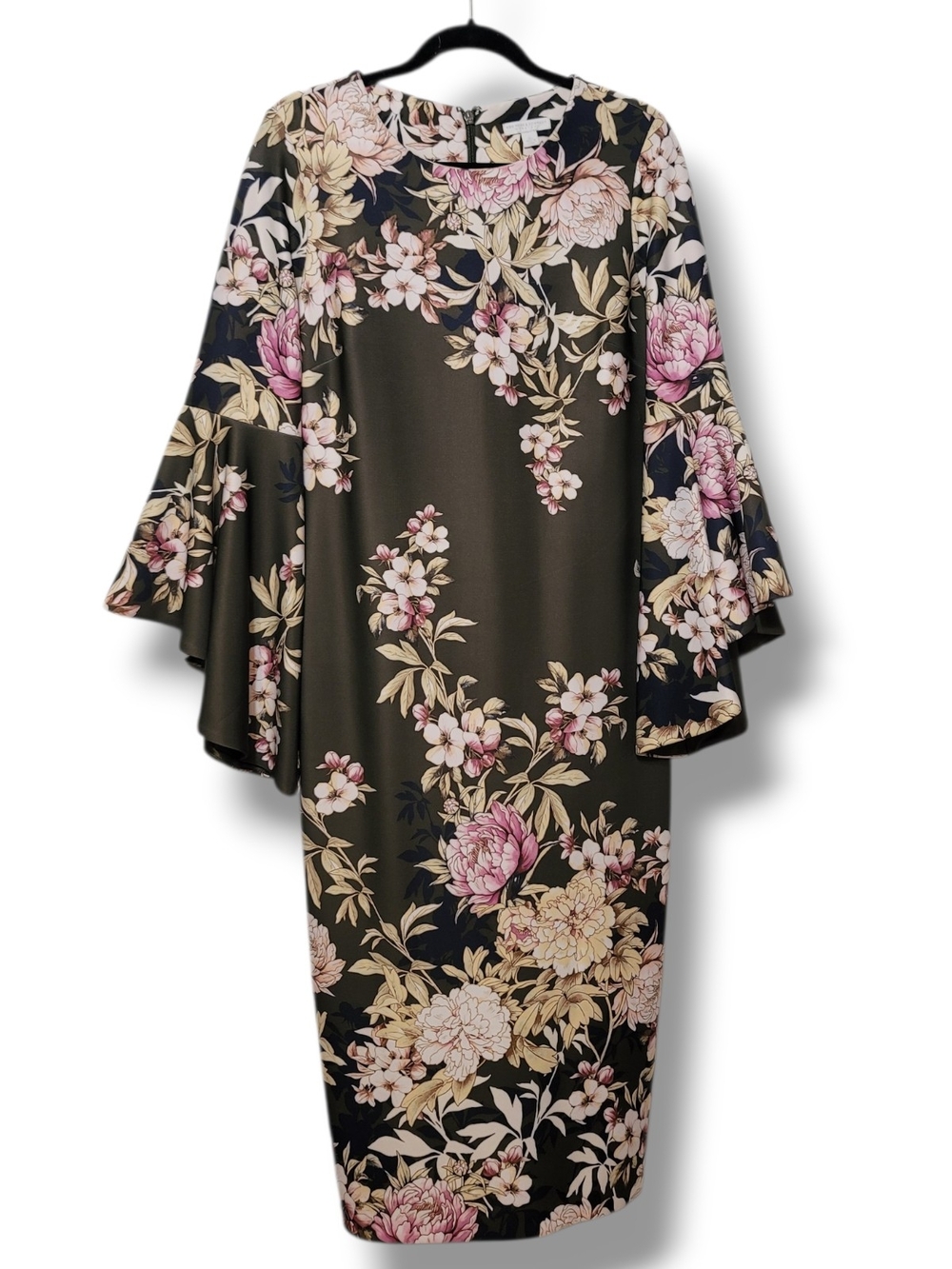 NEW YORK & COMPANY - Large Floral Midi Dress